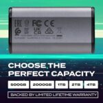 ADATA SE880 - 1 TB Portable External SSD - Secure & Fast Data Transmission - Image 3