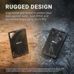 PNY RP60 1TB Portable SSD - Up to 2000MB/s, USB-C, USB 3.2 Gen2x2 - Rugged - Image 3