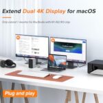 USB C Docking Station Dual Monitor for MacBook Pro - Image 3