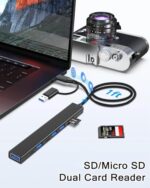VIENON USB C Hub USB Hub 3.0 with SD Card Reader(8-in-1) - Image 3