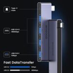 MOGOOD USB C to USB Hub 4 Ports USB Multiport Adapter - Image 3