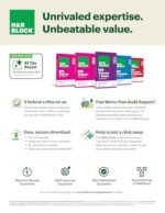 H&R Block Tax Software Deluxe 2025 Win/Mac [PC/Mac Online Code] - Image 3