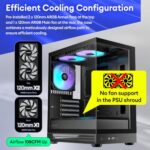 Okinos Aqua UNO Micro ATX Case, No Radiator Support, Max GPU Length 309mm - Image 3