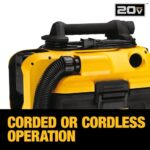 DEWALT 20V MAX Shop Vacuum Wet and Dry, Shop Vac 2 Gallon - Image 3