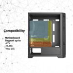 RAIJINTEK Arcadia III Tempered Glass Mid Tower ATX PC Case with Tempered Glass - Image 3