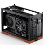 JONSBO T9 Mini ITX PC Case,SFF Tool-Free Mesh Desktop Case,A4 Structure - Image 3