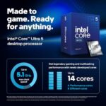 Intel® CoreTM Ultra 5 Desktop Processor 225F 10 Cores (6 P-cores + 4 E-cores) up - Image 2
