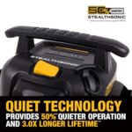 DEWALT 10 Gal Stealthsonic Shop Vacuum Wet and Dry - Image 6