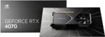 NVIDIA GeForce RTX 4070 Founder's Edition (FE) Graphics Card - Titanium and - Image 3