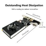 QTHREE GeForce GT 730 4GB Graphics Card,2X HDMI, DP,VGA,DDR3,64 Bit - Image 3