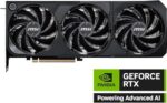 msi Gaming RTX 5080 16G Ventus 3X OC Black Graphics Card (16GB GDDR7, 256-bit - Image 3