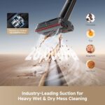 DREAME Aero Pro Steam Wet Dry Vacuum Mop, 392°F Steam Cleaning, 28kPa Suction - Image 3