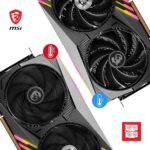 MSI GeForce RTX 4090 Gaming X Trio 24G Gaming Graphics Card - 24GB GDDR6X - Image 3