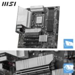 MSI PRO B860M-A WiFi Motherboard, mATX - Supports Intel Core Ultra Processors - Image 2