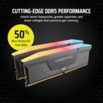 CORSAIR Vengeance RGB RS DDR5 RAM 32GB (2x16GB) Up to 6000MHz CL36-44-44-96 - Image 3
