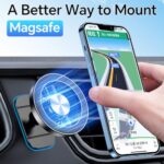 Kaistyle for Magsafe Car Mount【Strong Magnets】Magnetic Phone Holder for Car - Image 3