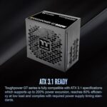 Thermaltake Toughpower GT 850W ATX 3.1 Standard Power Supply - Image 3