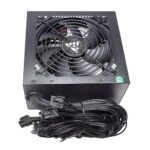 APEVIA VENUS450W Venus 450W ATX Power Supply, 120MM Fan, All Protections - Image 3