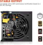 ARESGAME AGT Series 1000W Power Supply, 80+ Gold Certified, Fully Modular - Image 3