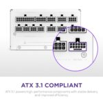 NZXT C1000 Gold ATX 3.1-1000W Fully Modular Power Supply - Image 3
