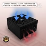 Apevia ATX-SL650W Soul 650W Fully Modular, ATX Active PFC - Image 3