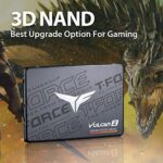 TEAMGROUP T-Force Vulcan Z 1TB SLC Cache 3D NAND TLC 2.5 Inch SATA III Internal - Image 3
