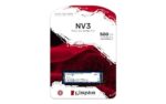 Kingston NV3 500GB M.2 2280 NVMe SSD - Image 2