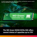 Western Digital 500GB WD Green SN350 NVMe Internal SSD Solid State Drive - Gen3 - Image 4