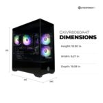 CyberPowerPC Gaming PC, Intel Core i5-14400F, GeForce RTX 5060 8GB - Image 3