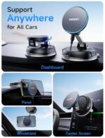 ANDERY Only for iPhone Magsafe Car Mount Charger [15W Fast Wireless Charge - Image 3