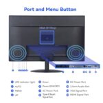 Touchscreen Monitor 21.5" FHD 1080P Multi-Touch Screen HDMI VGA Type-B Dual - Image 3