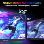 18.5 inch Portable Monitor for Laptop120hz Portable Gaming Monitor FHD1080 - Image 3