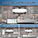Car Phone Holder Mount, Rear View Mirror Phone Holder - Image 3