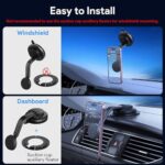 DOLYOFG Magnetic Phone Holder for Car, [ Powerful Magnets & Military-Grade - Image 3