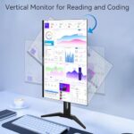 23.8 inch Computer Monitor 1920x1080 Vertical PC Monitor with HDMI VGA AV BNC - Image 3