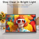 23.8 Inch Portable Monitor for Laptop, 120Hz FHD 1080P IPS External Monitor - Image 3