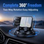 Car Phone Holder 360 Degree Rotation, Dashboard Phone Mount with Adjustable - Image 3