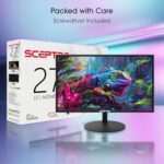 Sceptre E275W-19203R 27 inch1080P LED Monitor 99% sRGB 2X HDMI VGA Build-In - Image 3