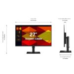Samsung 27” (S40GD) Borderless Business Monitor with IPS Panel - Image 3