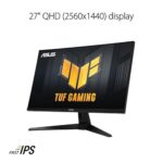 ASUS TUF Gaming 27” 1440P Monitor (VG27AQM5A) - QHD (2560x1440), 300Hz, Fast IPS - Image 3