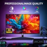 32" 4K UHD IPS Monitor, 60Hz HDMI DP Ergo, MacBook Home Office & PS5 Gaming - Image 3
