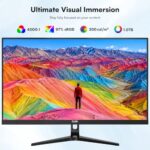 32 Inch 4K Computer Monitor, UHD 3840x 2160p IPS Display - Image 3