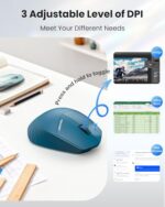 TECKNET Wireless Mouse, 2.4GHz Computer Mouse - Image 3