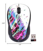 Logitech Wireless Mouse M325 (Celebration Black) - Image 3
