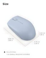 Lenovo 300 Wireless Compact Mouse – 2.4 GHz Cordless Computer Mouse for PC & - Image 3