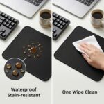 2 Pack Mouse Pad with Stitched Edge, Office & Gaming Mousepad - Image 4