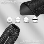 Large Gaming Mouse Pad, Waterproof Extra Large Mousepad with Stitched Edges - Image 3