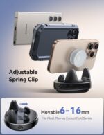 JOYROOM Car Phone Holder Mount, 360 Degree Rotation Dashboard Phone Holder - Image 4