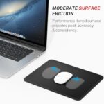 MROCO 3-Pack Mouse Pads, 30% Larger Surface, 8.5 x 11 in, Black - Image 3
