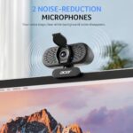 Acer 1080p Webcam USB Plug and Play Webcam for PC with Noise Cancellation - Image 3